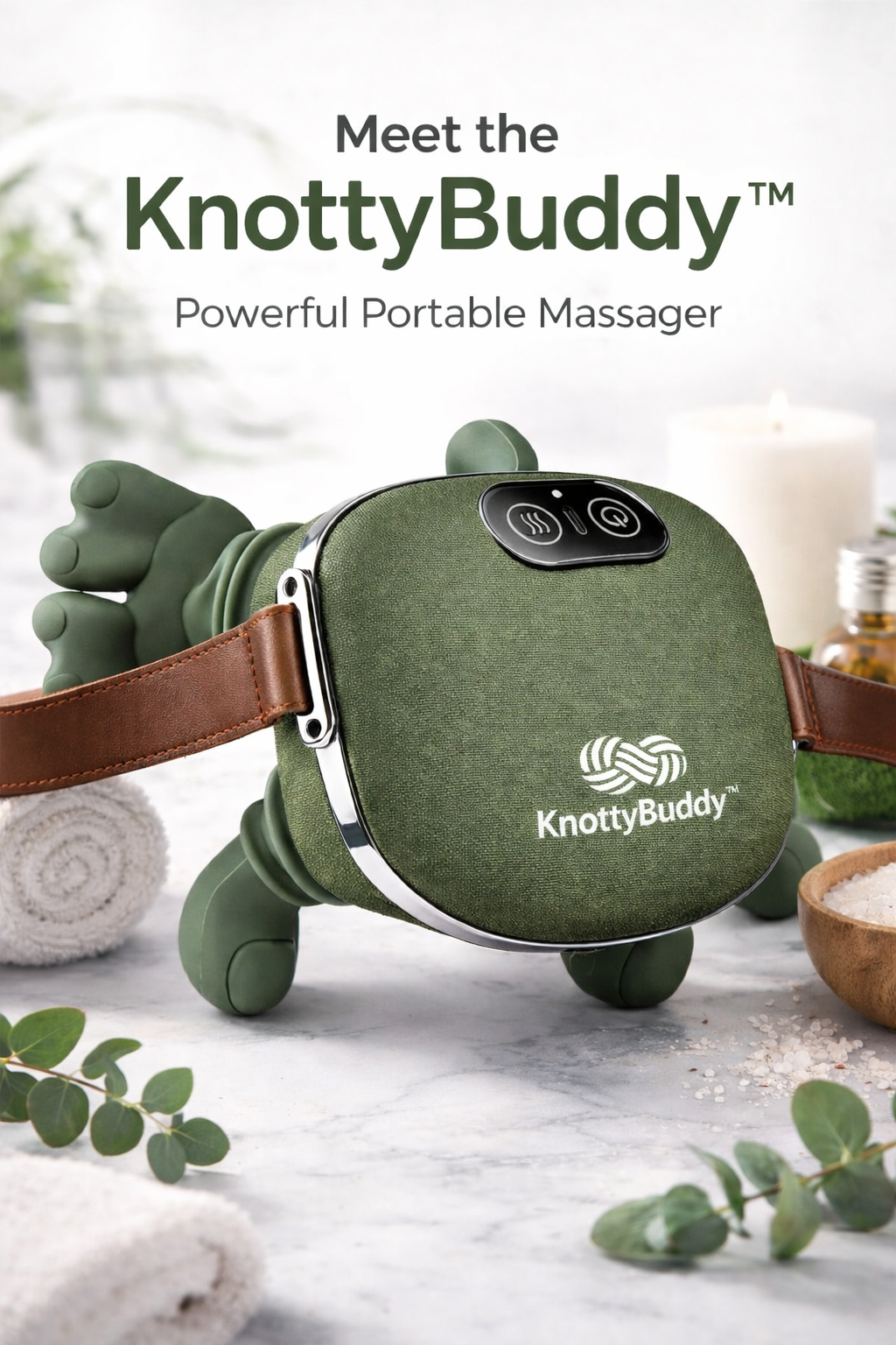 KnottyBuddy™ Hands Free Massager