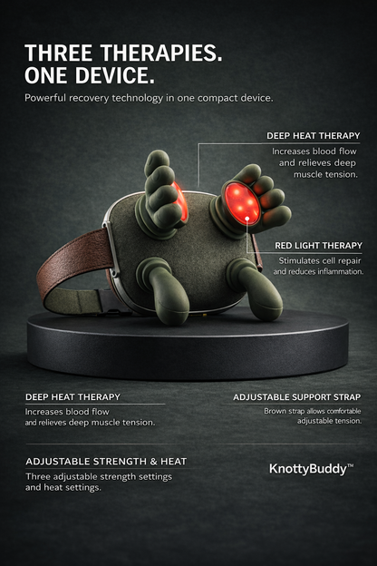 KnottyBuddy™ Hands Free Massager